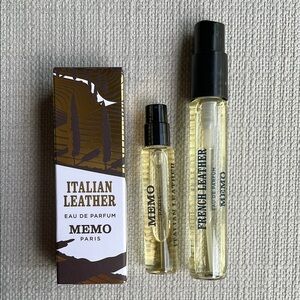 Memo Paris Italian Leather & French leather travel bundle
